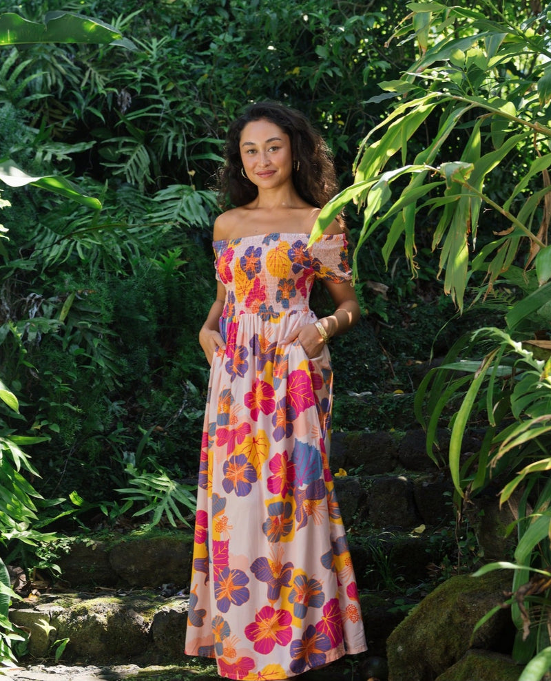 Keahi Dress in Ko'oloa'ula