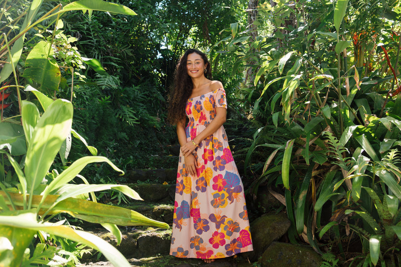 Keahi Dress in Ko'oloa'ula