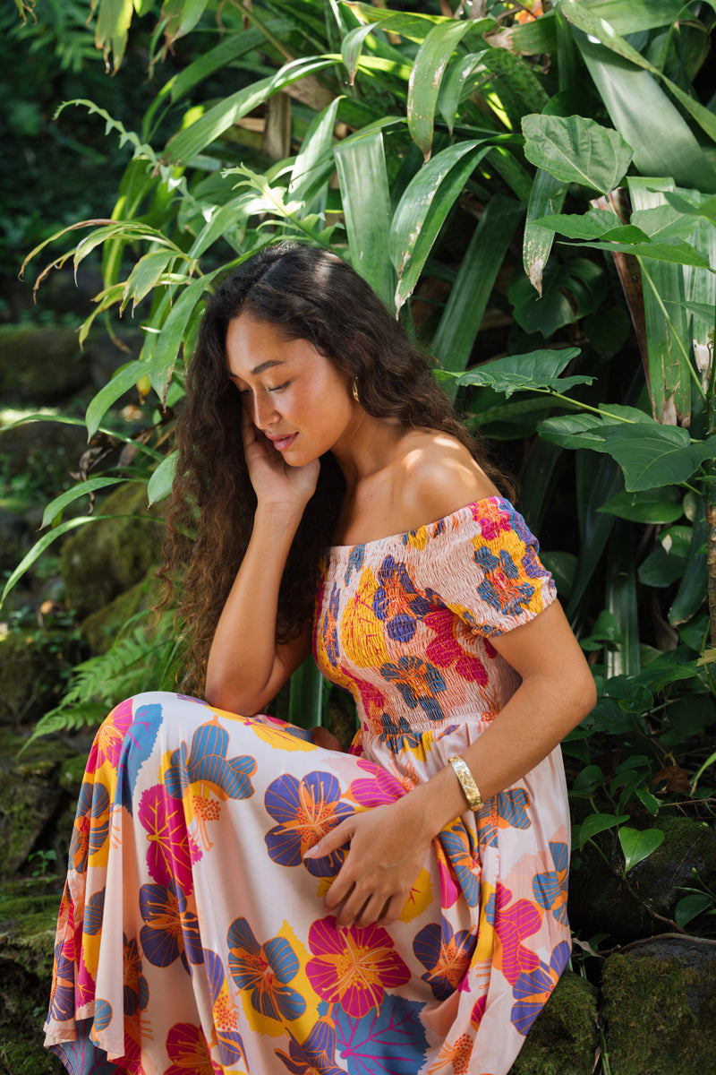 Keahi Dress in Ko'oloa'ula