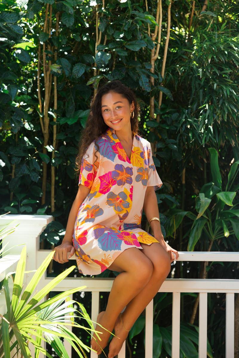 Rhea Dress in Ko'oloa'ula