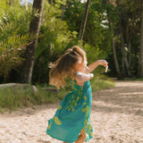 Kaia Dress in Naupaka Shores