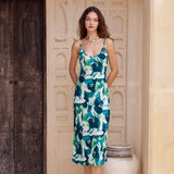 Kaila Dress in Blue Hawai'i