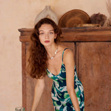 Kaila Dress in Blue Hawai'i