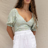 Kate Top in Jade
