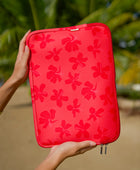 Get it Done Laptop Case in Koki'o Blossom (Hot Pink)