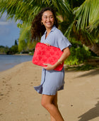 Get it Done Laptop Case in Koki'o Blossom (Hot Pink)