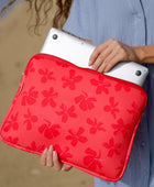 Get it Done Laptop Case in Koki'o Blossom (Hot Pink)