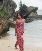 Brooklyn Jumpsuit in Island Retro (Berry)