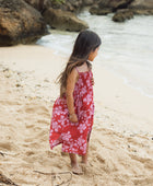 Kaia Dress in Island Retro (Berry)