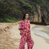 Elodi Pant in Island Retro (Berry)