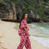 Elodi Pant in Island Retro (Berry)