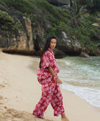 Elodi Pant in Island Retro (Berry)