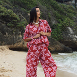 Elodi Pant in Island Retro (Berry)