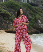 Elodi Pant in Island Retro (Berry)