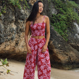 Elodi Pant in Island Retro (Berry)
