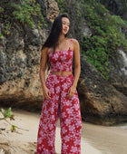 Elodi Pant in Island Retro (Berry)