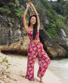 Elodi Pant in Island Retro (Berry)