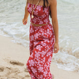Elodi Pant in Island Retro (Berry)