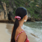 Finish the Look Scrunchie in Island Retro (Berry)