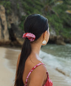 Finish the Look Scrunchie in Island Retro (Berry)