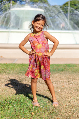 Lia Dress in Honolulu Blooms