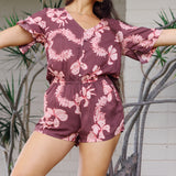 Luna Playsuit in Lei 'Awapuhi (Niu)