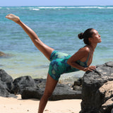 Maluhia Jumpsuit in Honolulu Blooms (Navy)