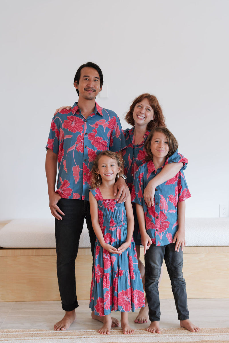 Men's Kahana Button-Up in Ma'o Hau Hele (Cove)