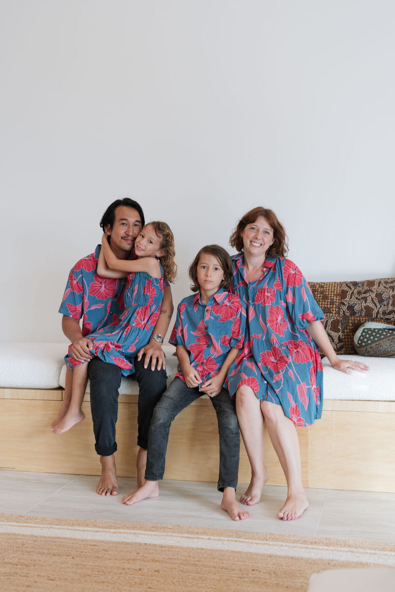 Men's Kahana Button-Up in Ma'o Hau Hele (Cove)