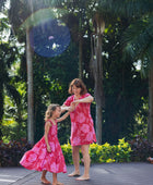 Myla Dress in Ma'o Hau Hele (Strawberry Guava)