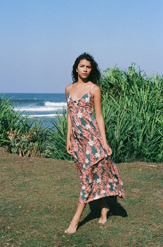 Marina Dress in Tiare Ginger