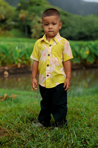 Maverick Button-Up in Isle Orchid (Melon)