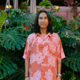 Men's Kahana Button-Up in Lei Pua (Clay)