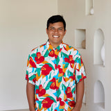 Men's Kahana Button-Up in Tropicana