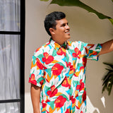 Men's Kahana Button-Up in Tropicana