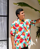 Men's Kahana Button-Up in Tropicana