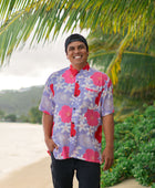 Men's Kahana Button-Up in Paradise Bloom