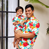 Men's Kahana Button-Up in Tropicana