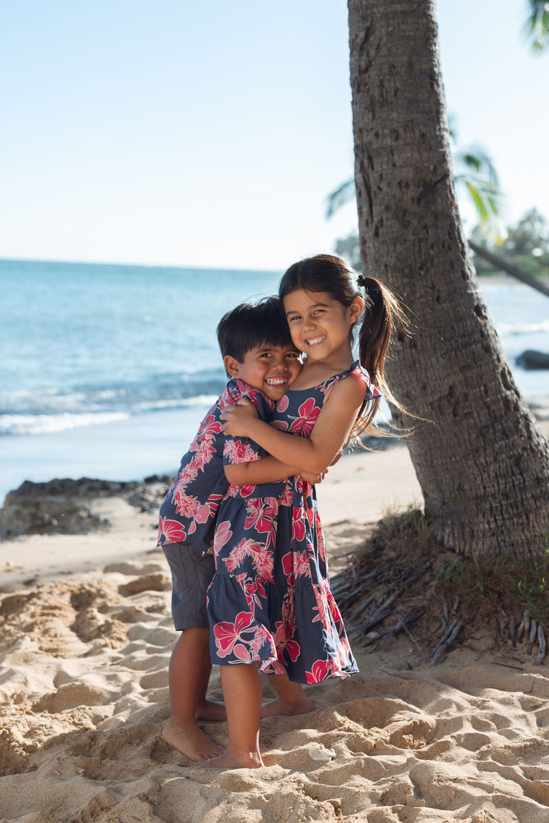 Paisley Dress in Lei Awapuhi (Mōlehu)