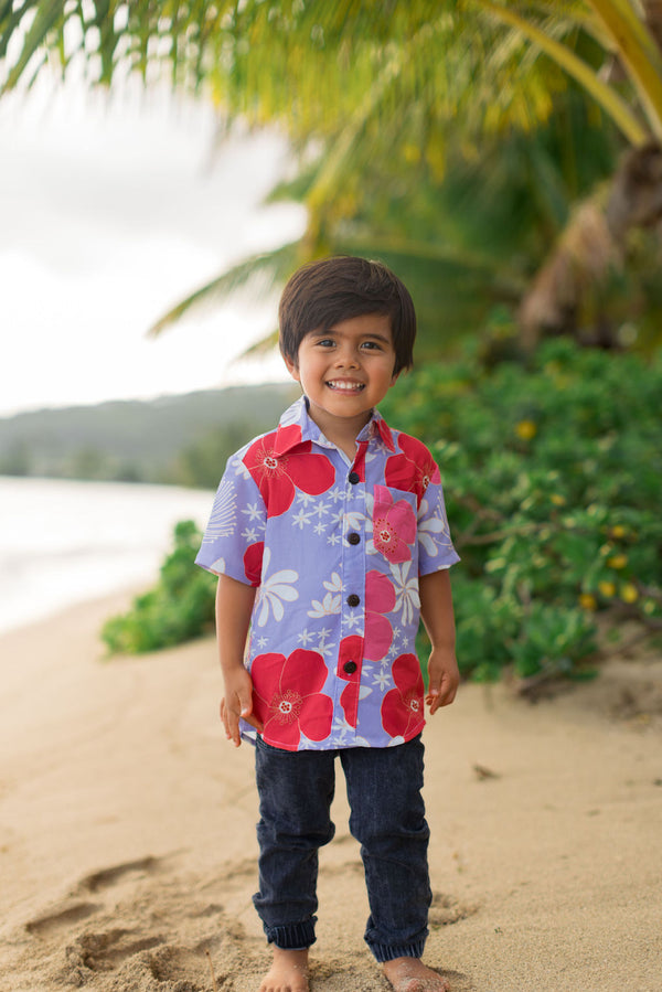 Maverick Button Up in Paradise Bloom