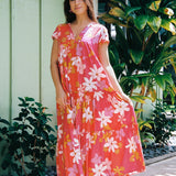 Mira Dress in Backyard Blooms
