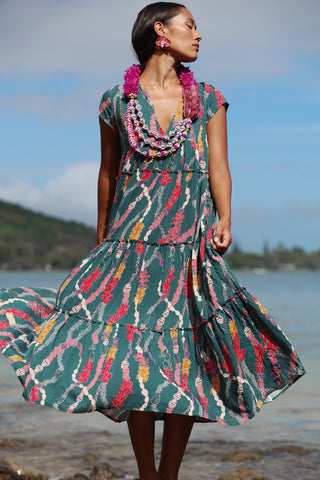 Mira Dress in Lei Stand