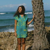 Momi Dress in Naupaka Shores