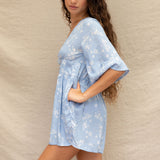Nora Playsuit in Sky