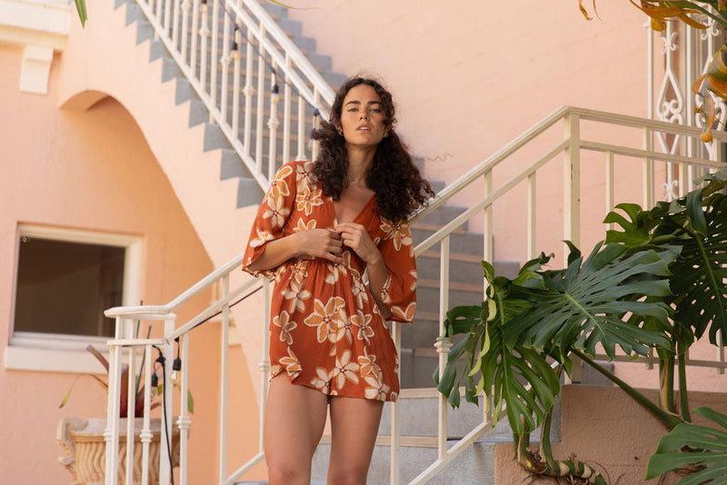 Nora Playsuit in Nā'ū