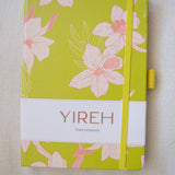 Lined Notebook in Isle Orchid (Melon)