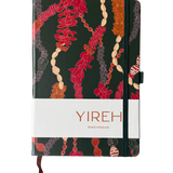 Lined Notebook in Lei Stand (Green)