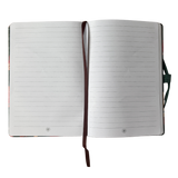 Lined Notebook in Lei Stand (Green)