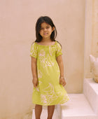 Hana Dress in Protea (Melon)