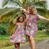 Leilani Dress in Honey Girl Blooms